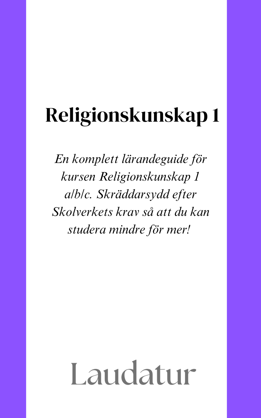 Samhällsvetenskapsprogrammet årskurs 1